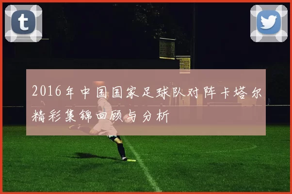 2016年中国国家足球队对阵卡塔尔精彩集锦回顾与分析
